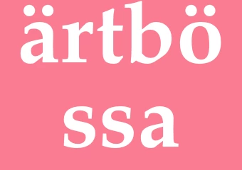 Synonym ärtbössa