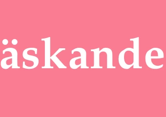 Synonym äskande