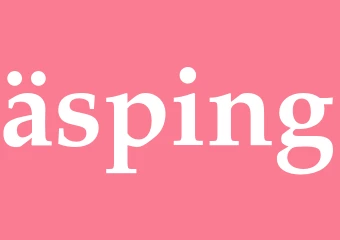 Synonym äsping