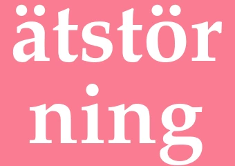 Synonym ätstörning