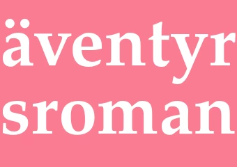 Synonym äventyrsroman