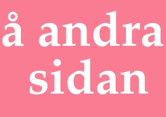 Synonym å andra sidan