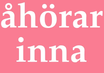 Synonym åhörarinna
