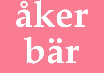 Synonym åkerbär