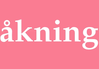 Synonym åkning