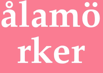 Synonym ålamörker