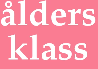 Synonym åldersklass