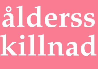 Synonym åldersskillnad