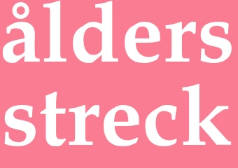Synonym åldersstreck