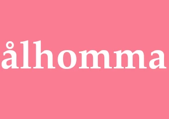 Synonym ålhomma