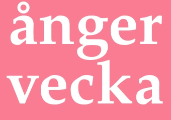 Synonym ångervecka