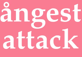 Synonym ångestattack
