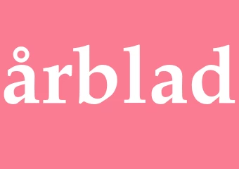 Synonym årblad