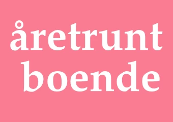 Synonym åretrunt-boende