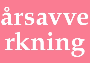 Synonym årsavverkning