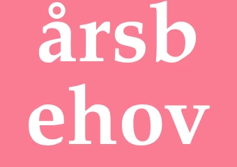 Synonym årsbehov