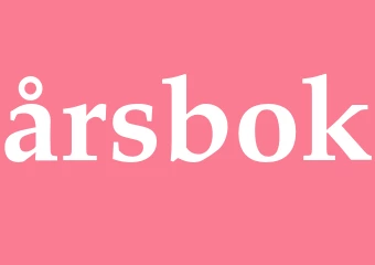 Synonym årsbok