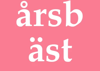 Synonym årsbäst