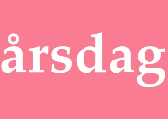 Synonym årsdag