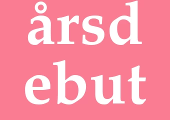 Synonym årsdebut