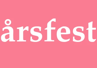 Synonym årsfest