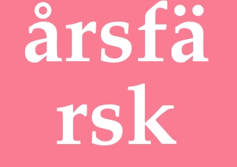 Synonym årsfärsk