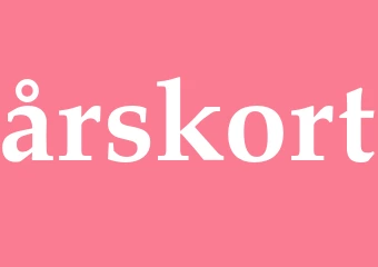 Synonym årskort