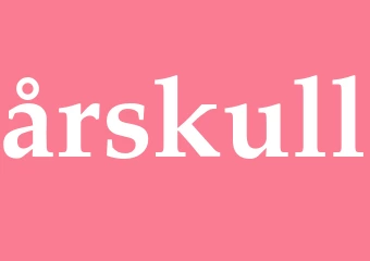 Synonym årskull