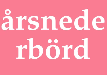 Synonym årsnederbörd