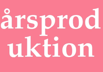 Synonym årsproduktion