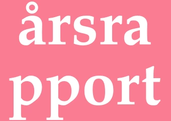 Synonym årsrapport