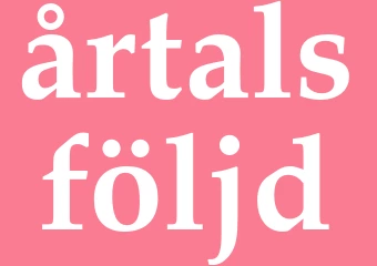Synonym årtalsföljd