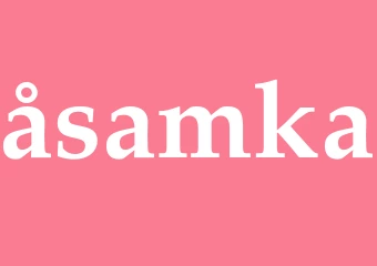 Synonym åsamka
