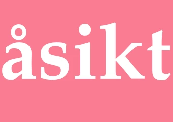 Synonym åsikt
