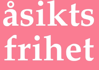 Synonym åsiktsfrihet