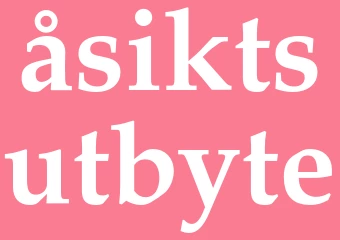 Synonym åsiktsutbyte