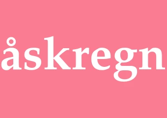 Synonym åskregn