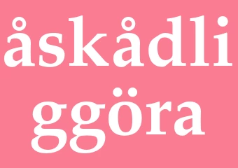 Synonym åskådliggöra