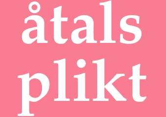 Synonym åtalsplikt