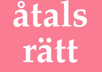 Synonym åtalsrätt