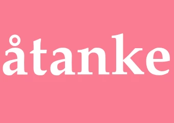 Synonym åtanke