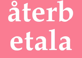 Synonym återbetala
