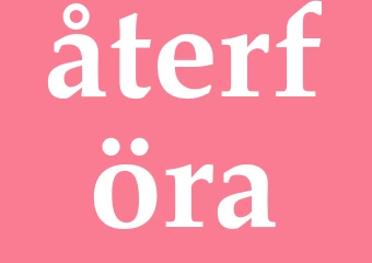 Synonym återföra