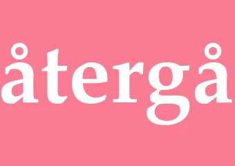 Synonym återgå