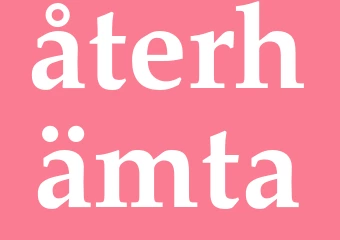 Synonym återhämta