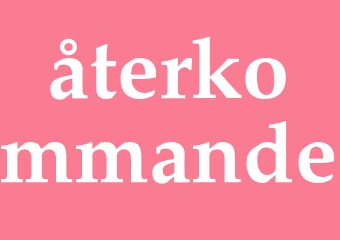 Synonym återkommande