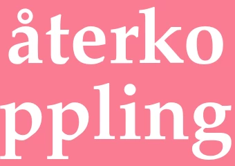 Synonym återkoppling
