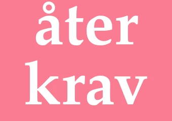 Synonym återkrav
