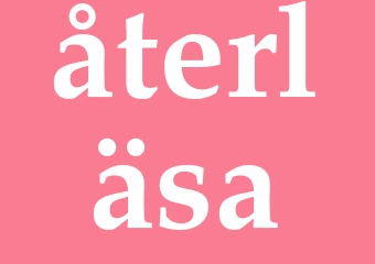 Synonym återläsa