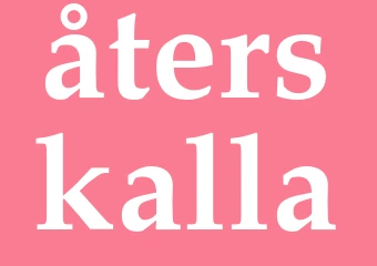 Synonym återskalla
